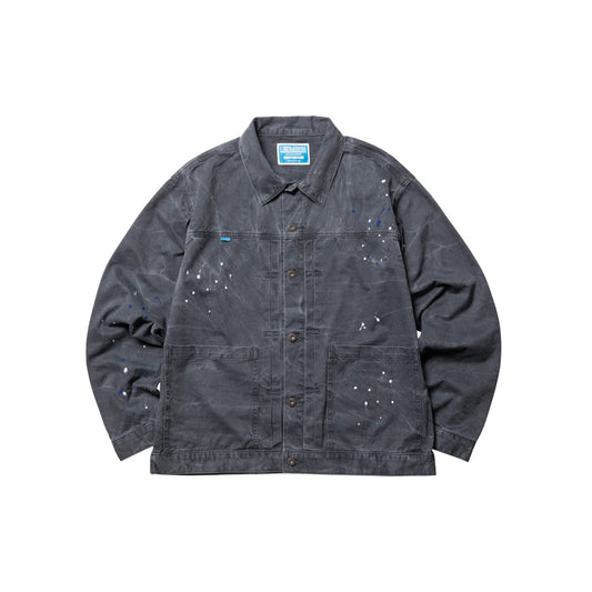 Liberaiders  GARMENT DYED TRUCKER JACKET