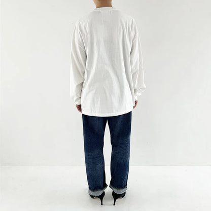 REMI RELIEF HARD SP加工20/-天竺ロンT(MEGANE)