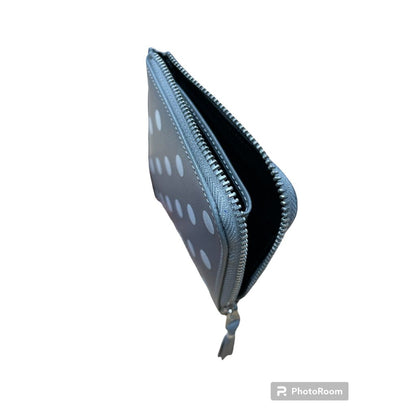 Wallet COMME des GARCONS CDG WALLET Polka Dots Printed Gray