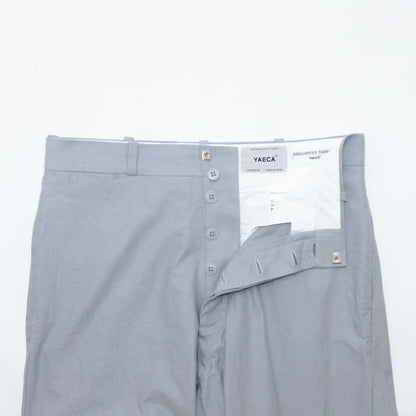 YAECA Chino Cloth Trousers Wide Tapered