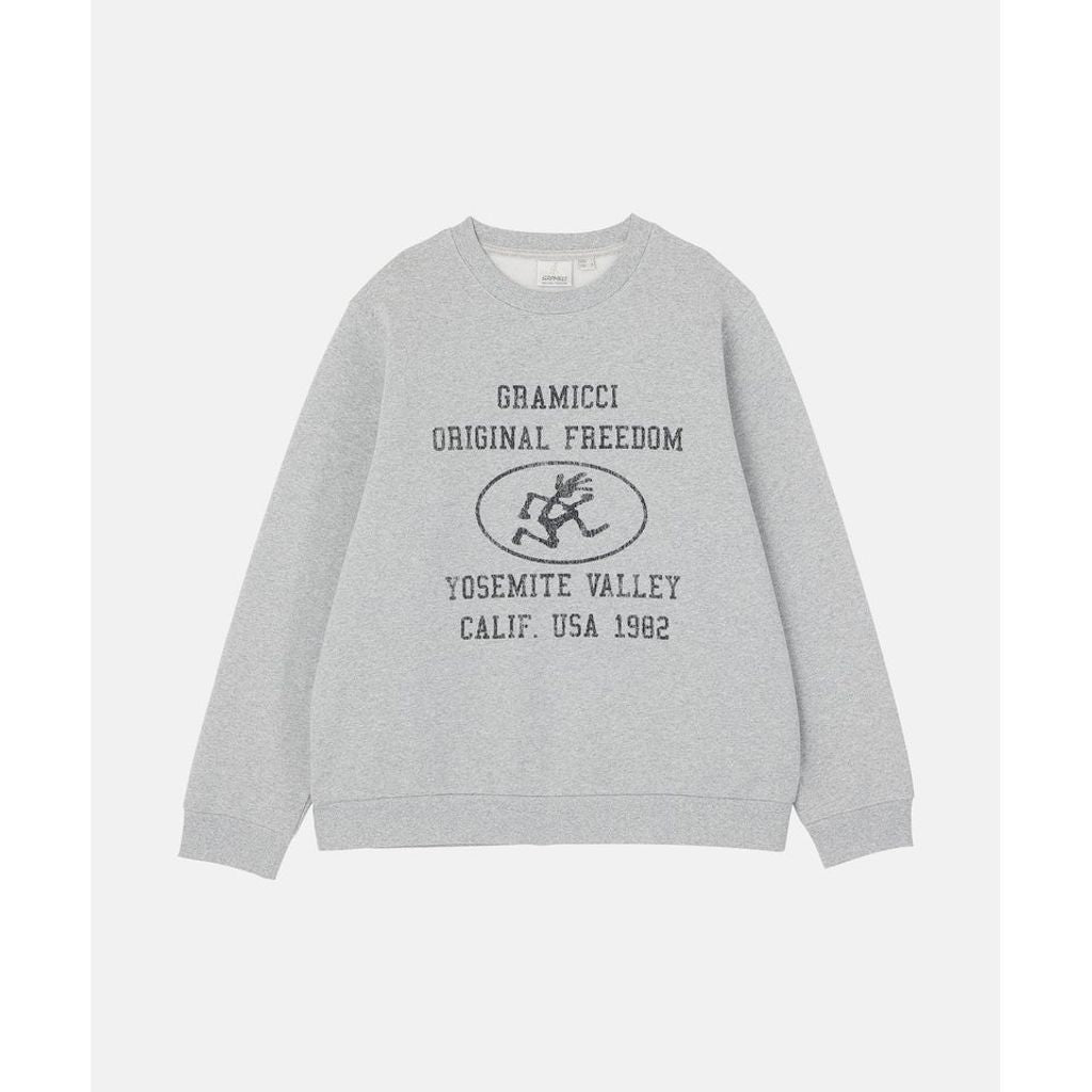 Gramicci YOSEMITE VALLEY SWEATSHIRT ヨセミテバレースウェットシャツ