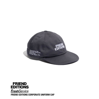 FreshService×FRIEND EDITIONS "FRIEND EDITIONS CORPORATE UNIFORM CAP"