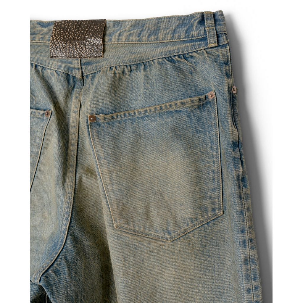 refomed RIGHT HANDED DENIM PANTS "USED"