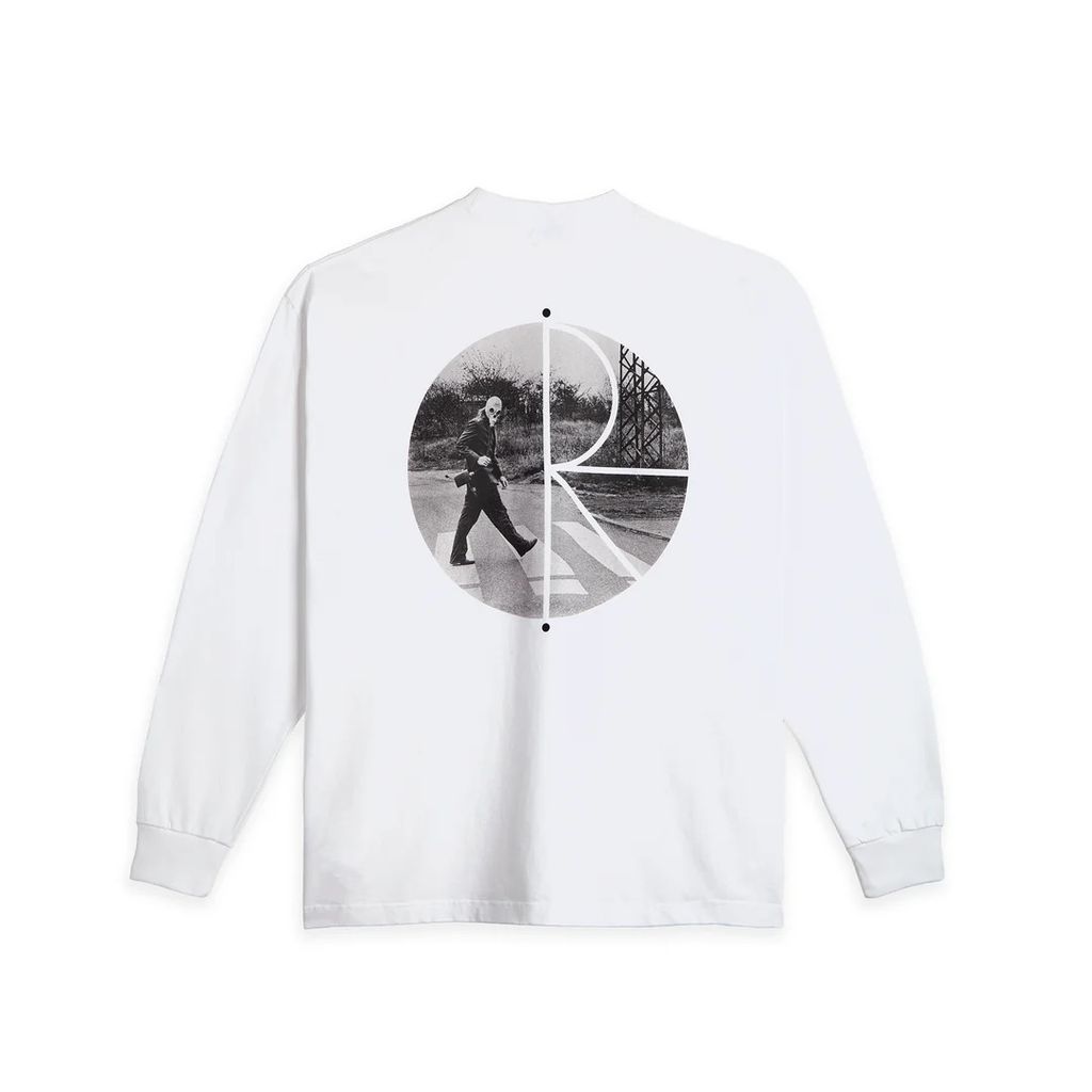 Polar Skate Co. FILL LOGO LS TEE | KLEZ CROSSING