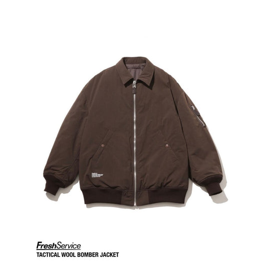 FreshService "TACTICAL WOOL BOMBER JACKET"