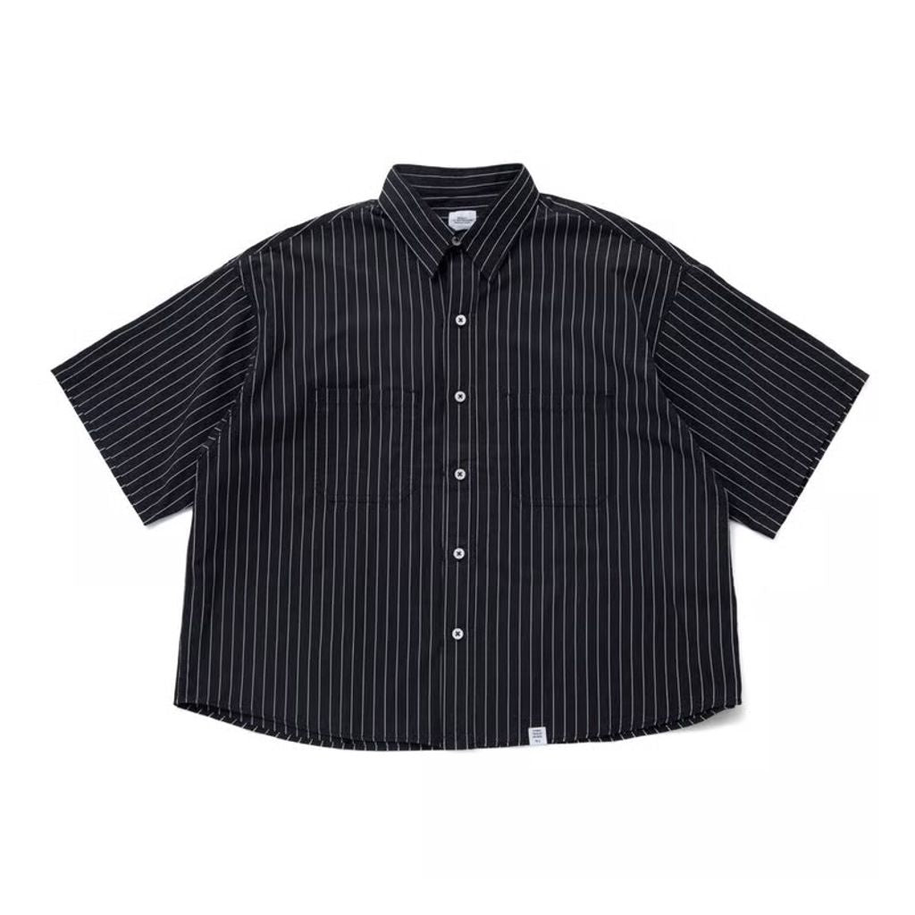 BEDWIN & THE HEARTBREAKERS S/S WASHER STRIPE WORK SHIRT "BOB