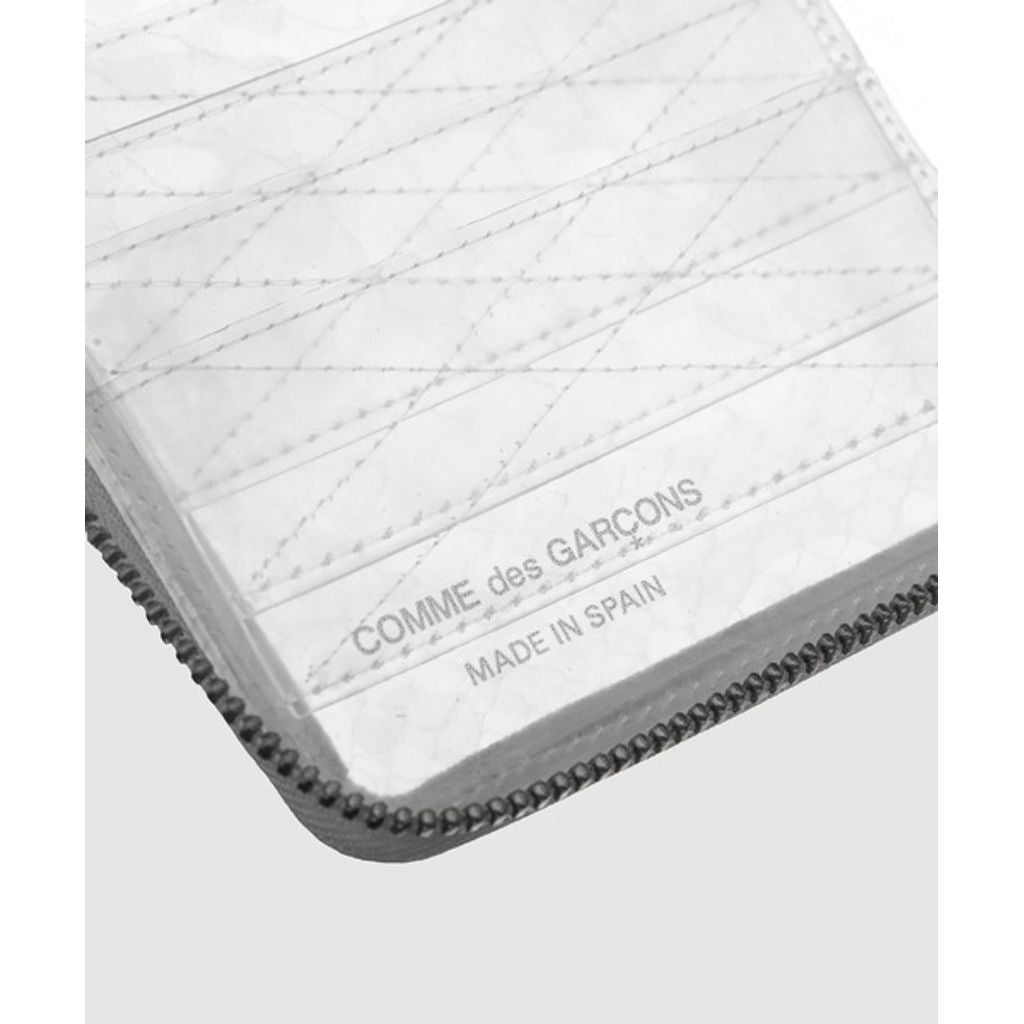 Wallet COMME des GARCONS 【TRANSPARENT SNAKE】ZIP WALLET