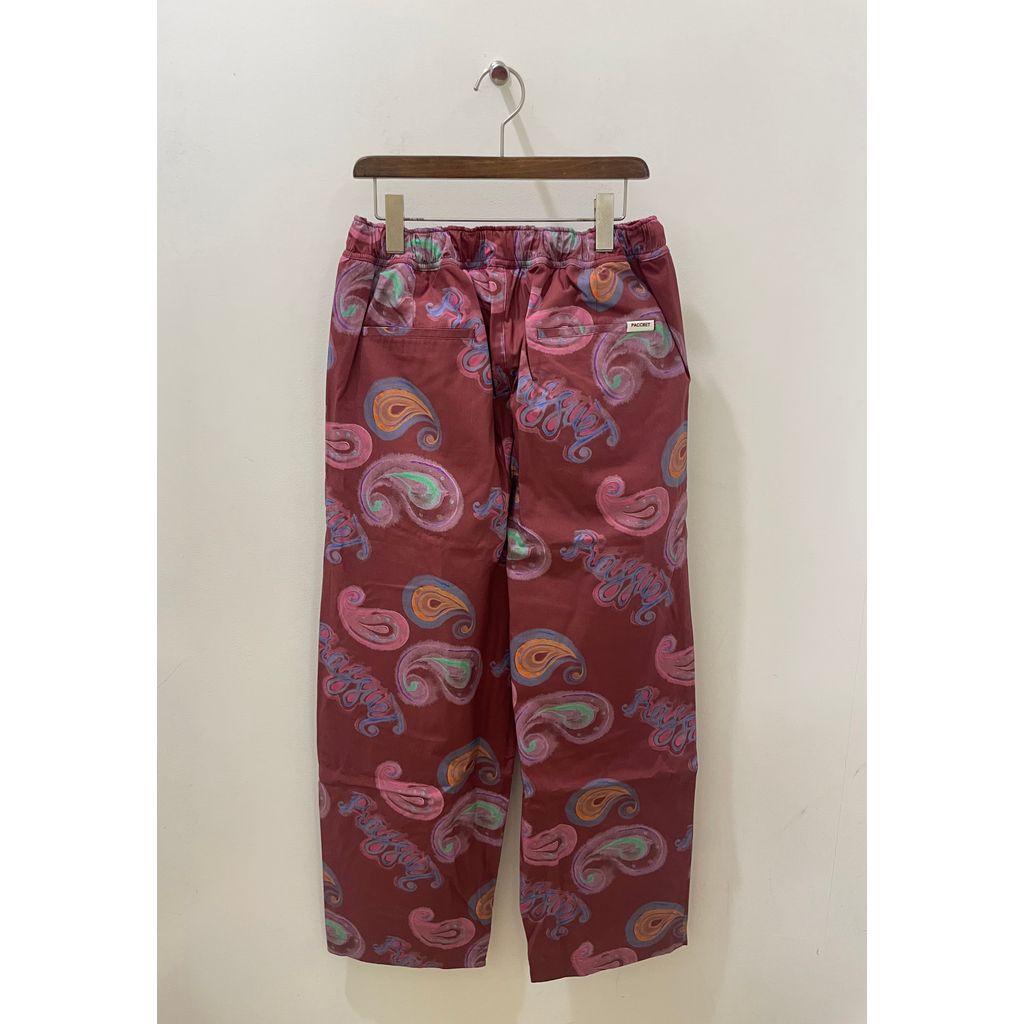 RASSVET/PACCBET  MEN PAISLEY VACATION TROUTHERS WOVEN