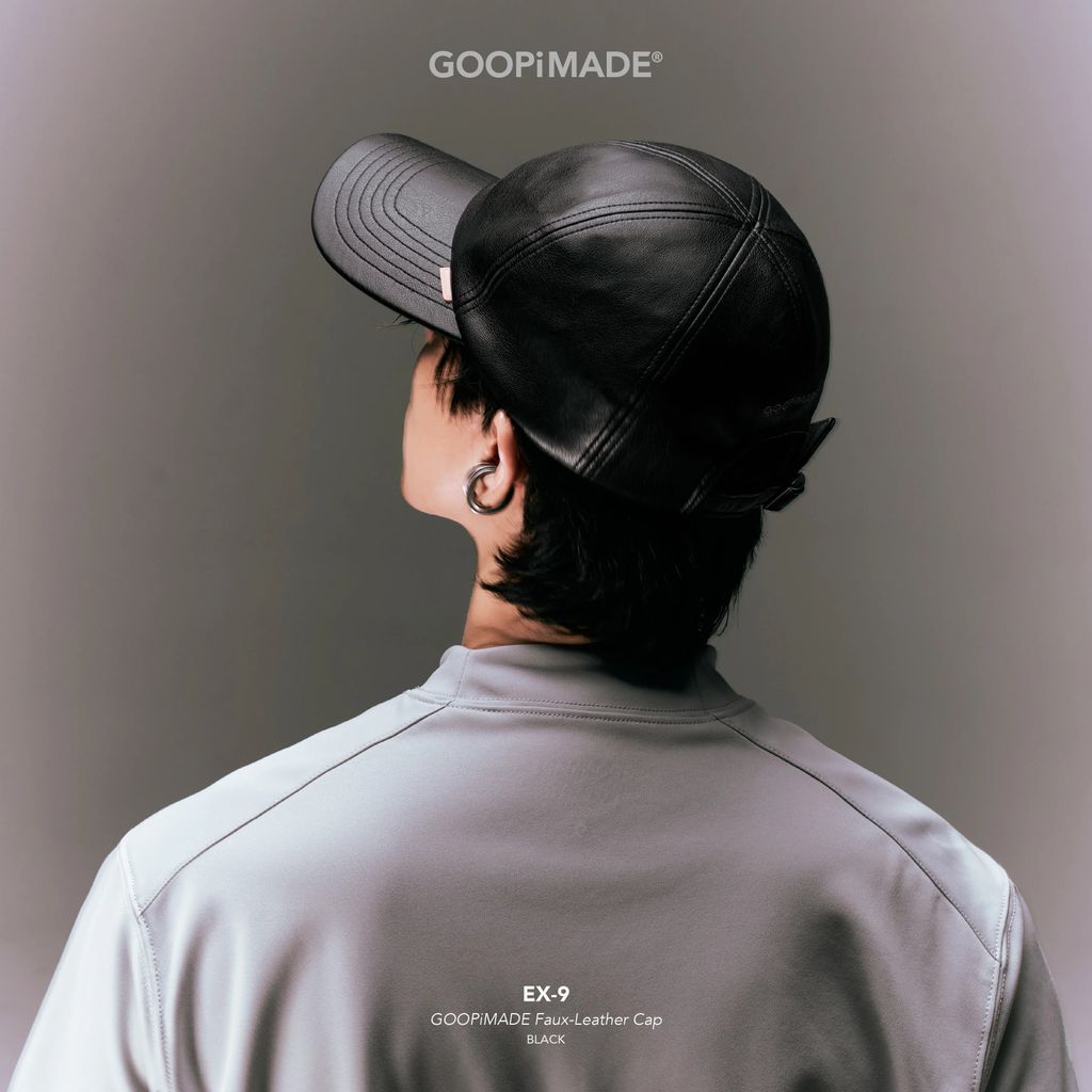GOOPiMADE EX-9 GOOPiMADE Faux-Leather Cap