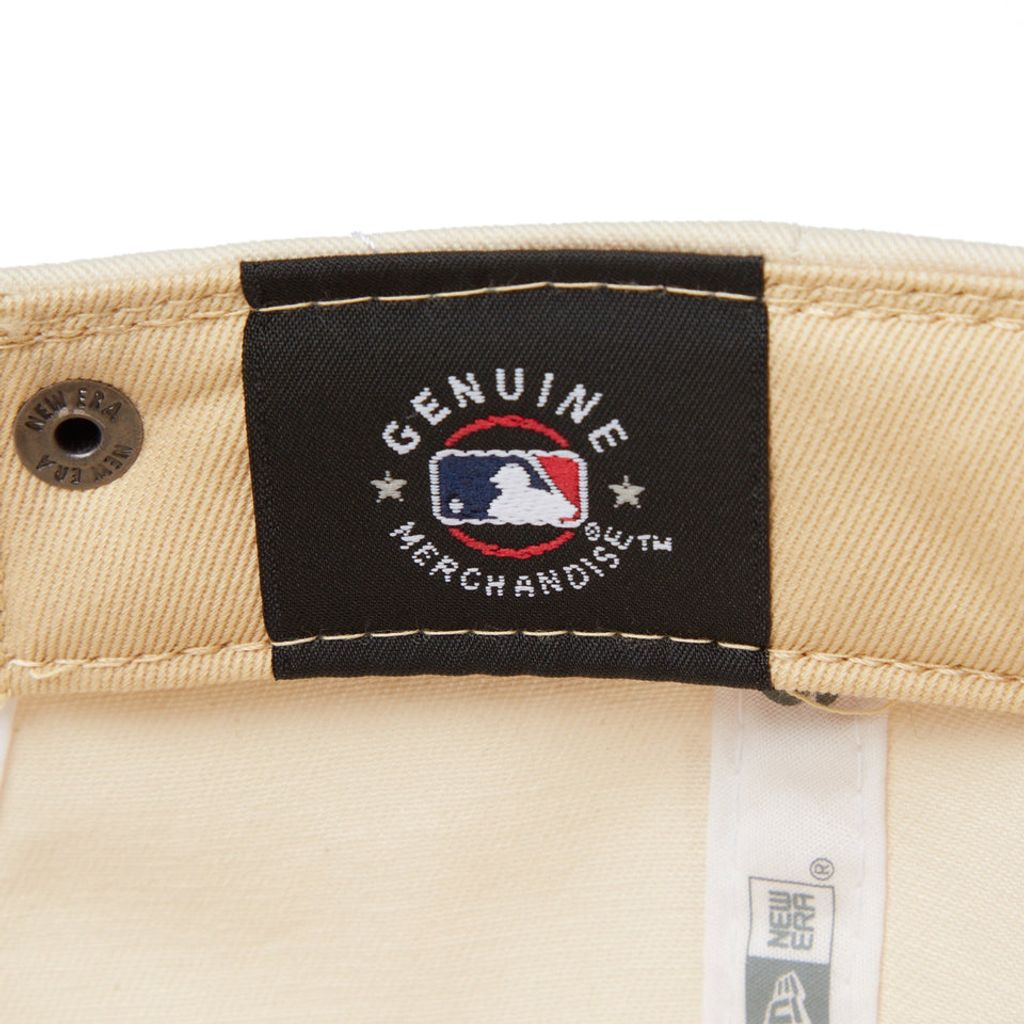 NEW ERA 9TWENTY Khaki Sweat Band ニューヨーク・メッツ ライトクリーム カーキスウェットバンド