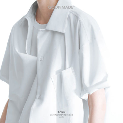 GOOPiMADE SND5 BASIC POCKET SHIRTS