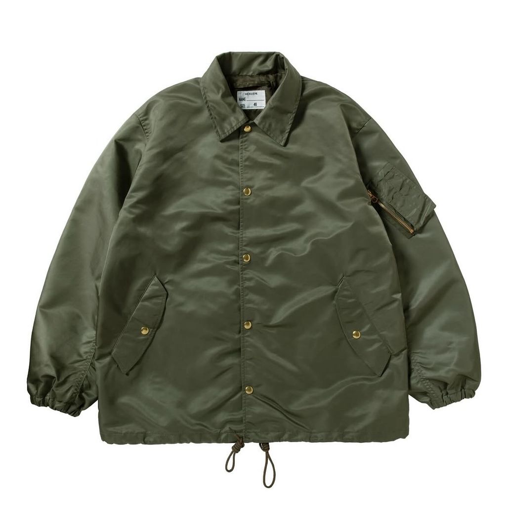 coachのMA-1ジャケット、ブルゾン MA-1 COACH JKT MELTON – NEXUSVII.