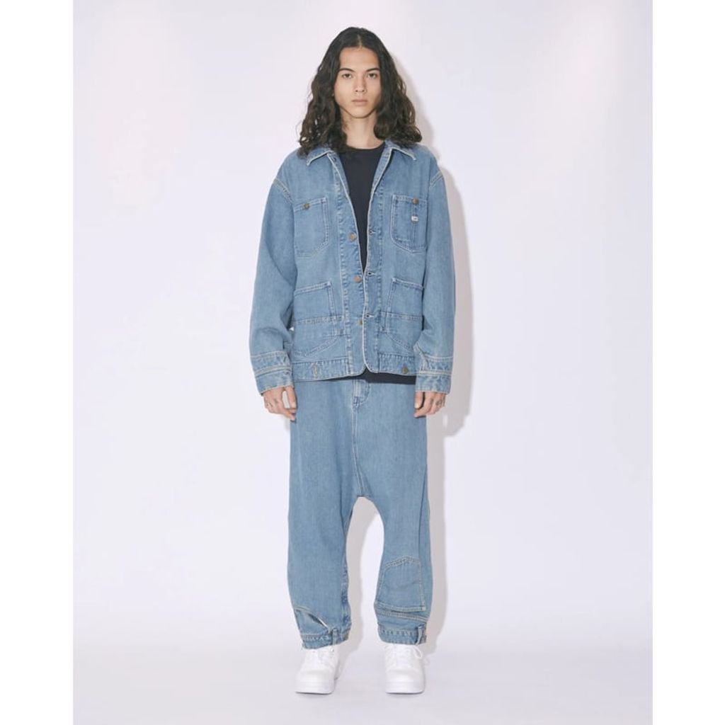 beautiful people Lee double-end denim riders/work blouson