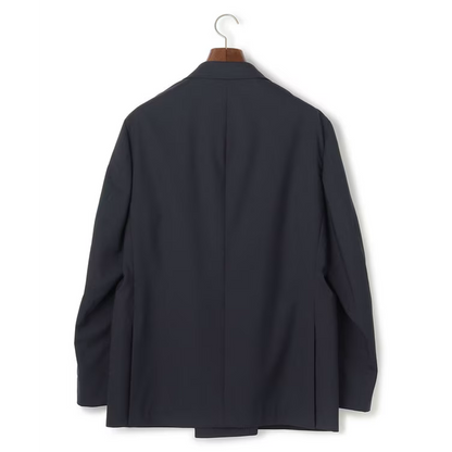 J.PRESS ORIGINALS【UNISEX】Wool Polyester Stretch Toropical 4B Blazer / Baggy-Fit