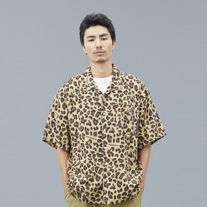 Liberaiders LEOPARD RAYON SHIRT