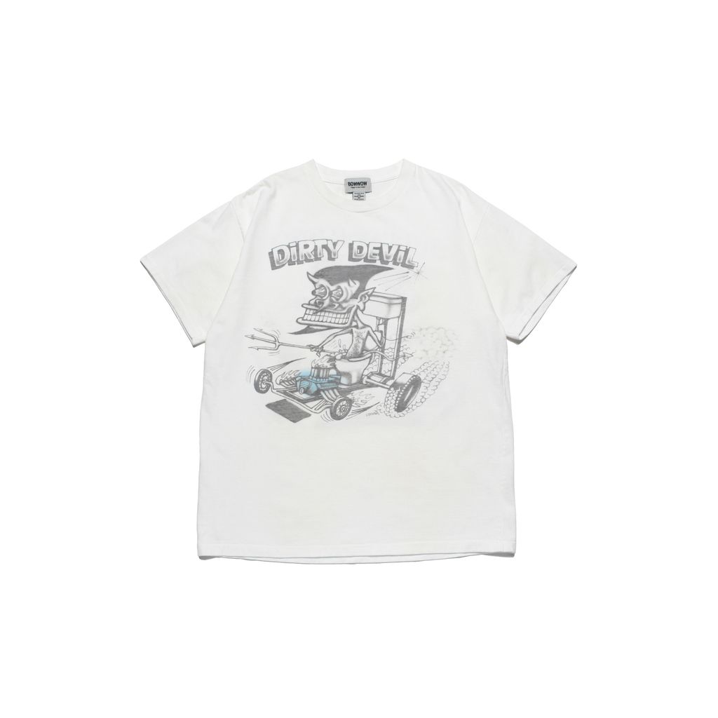 BOW WOW SKETCH DEVIL OVER MOON TEE