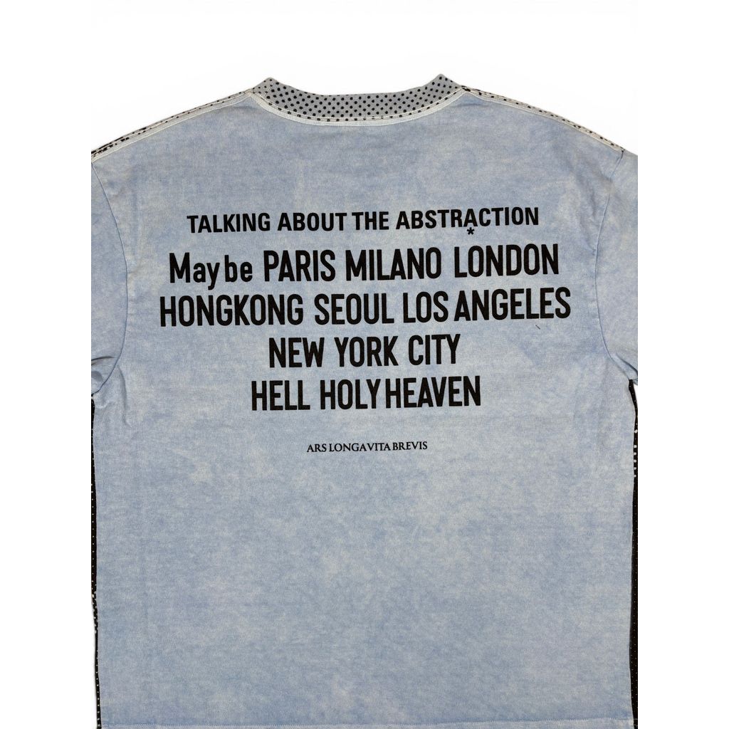 TALKING ABOUT THE ABSTRACTION TRANSCRIPTION THERMO T-SHIRTS