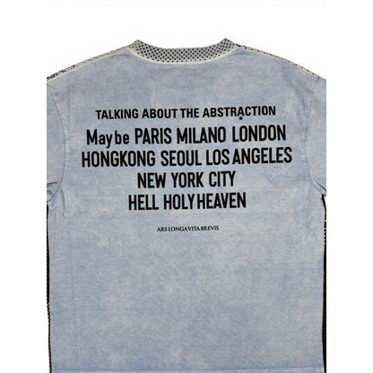 TALKING ABOUT THE ABSTRACTION TRANSCRIPTION THERMO T-SHIRTS