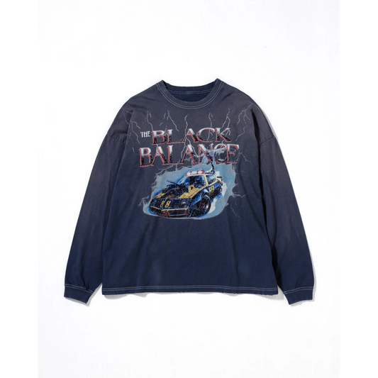 ANACHRONORM DYED CUSTOM CAR GRAPHIC L/S T-SHIRTS DUSTY