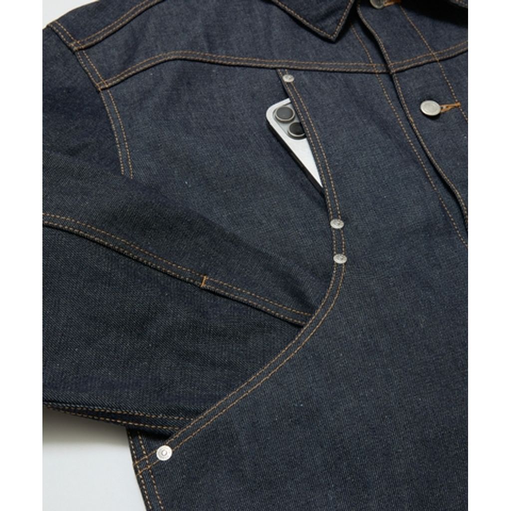 BAL CURB POCKET DENIM JACKET