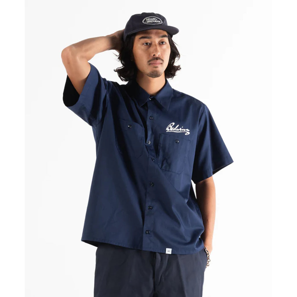 BEDWIN & THE HEARTBREAKERS S/S MECHANIC SHIRT "DIESEL"