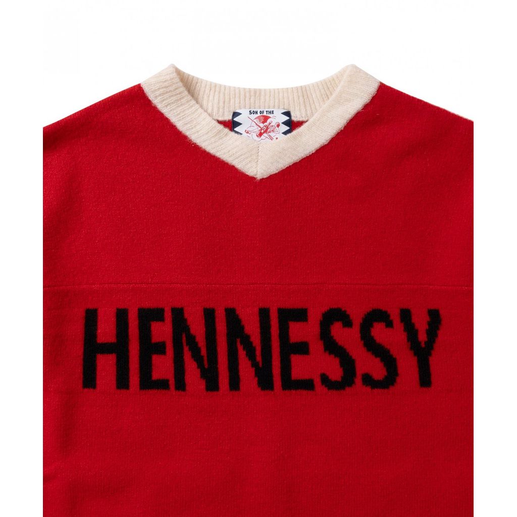 SON OF THE CHEESE  HENNY FOOTBALL SWEATER