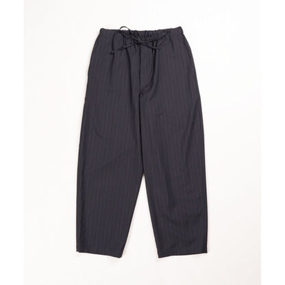 MARKA 2/72 WASHER WOOL TROPICAL COCOON WIDE EASY PANTS