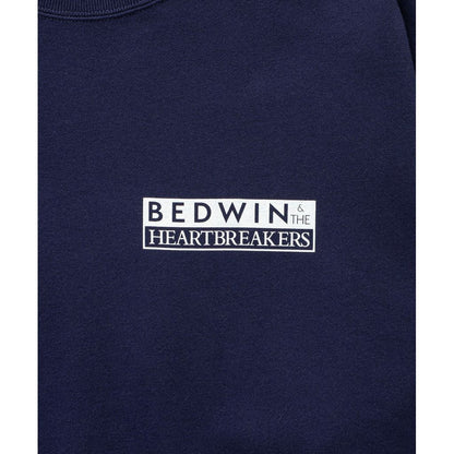 BEDWIN & THE HEARTBREAKERS L/S PRINTED C-NECK SWEAT "M.GORE"