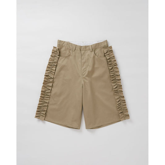 NICK GEAR Frill Chino shorts