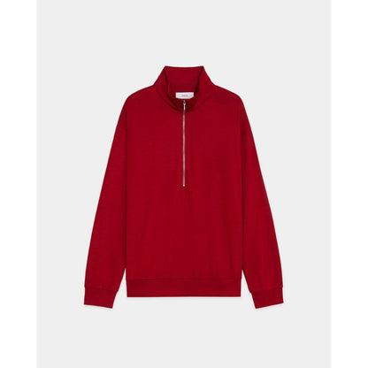 marka  Super 100s Washable Wool Jersey / Half-Zip Stand
