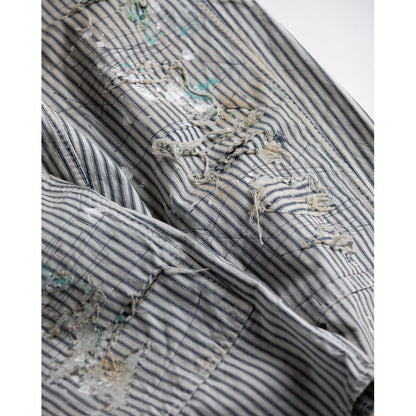 ANACHRONORM HICKORY REMAKED DOUBLEKNEE PAINTER PANTS HICKORY (REMAKE)