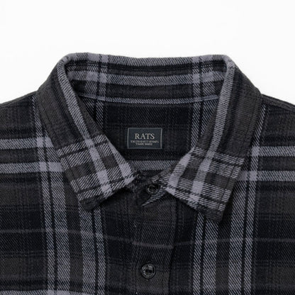 RATS TARTAN FLANNEL CHECK SHIRT