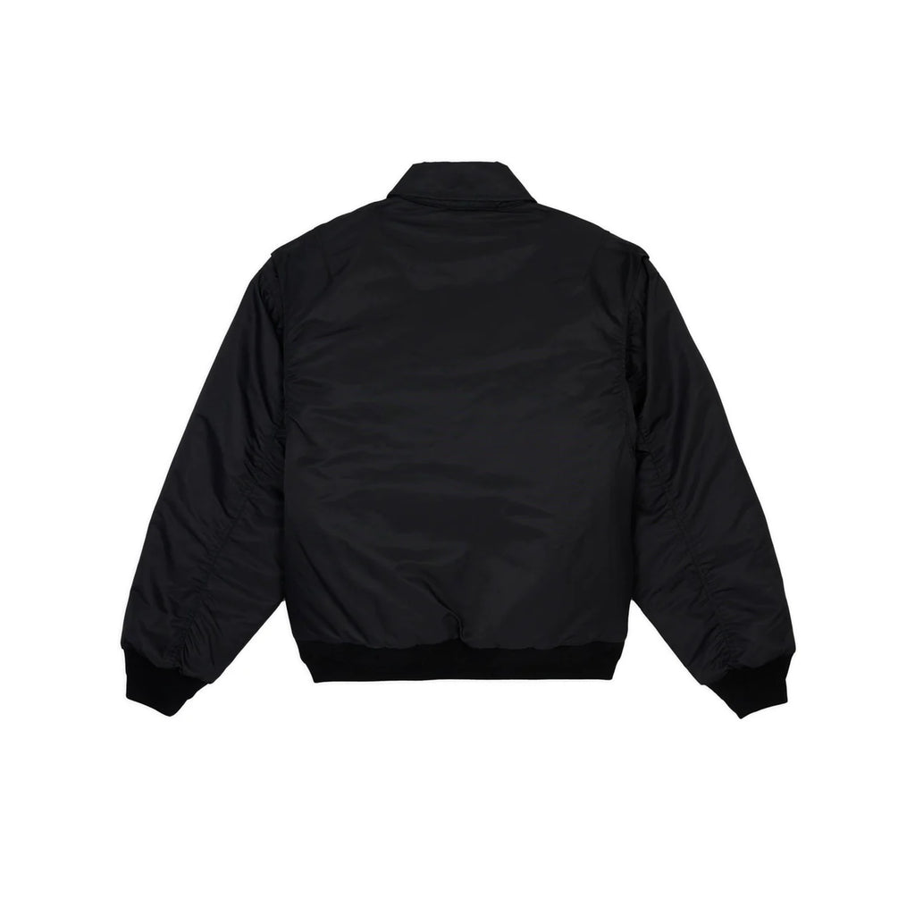 BRAIN DEAD Embroidered 3D Flight Jacket – MAROON WEBSTORE