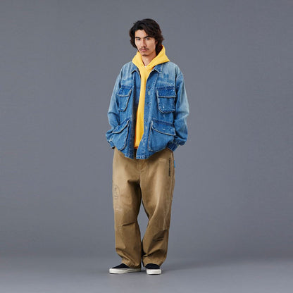 Liberaiders DENIM COMBAT JACKET