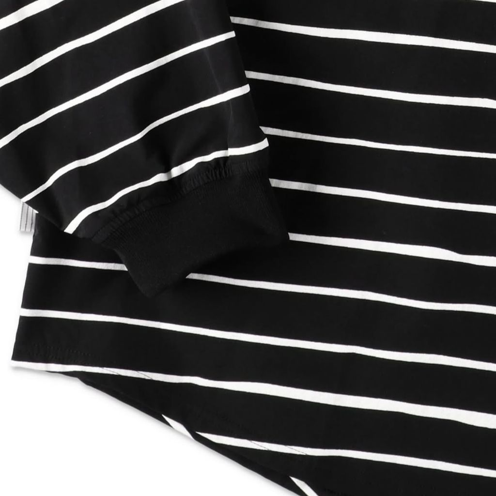 S.F.C SUPER BIG LS TEE (NYLON STRIPE)