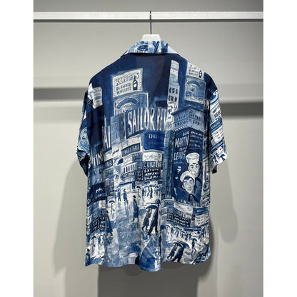 PORTER CLASSIC ALOHA SHIRT TIMES SQUARE