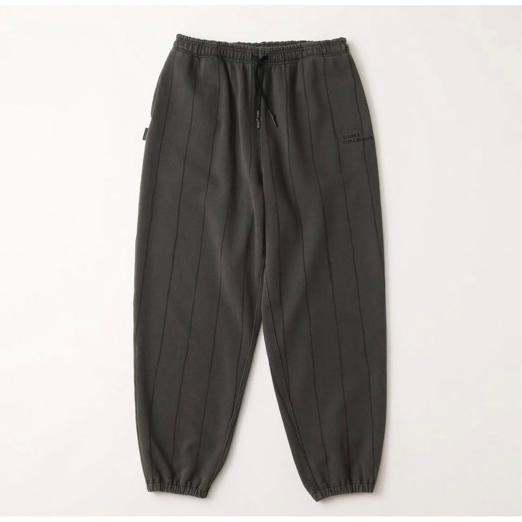 S.F.C STRIPE WIDE SWEAT PANTS (DISCHARGED)