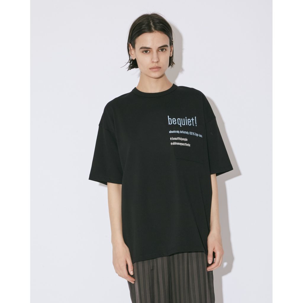 beautiful people  suvin compact jersey typography T-shirts