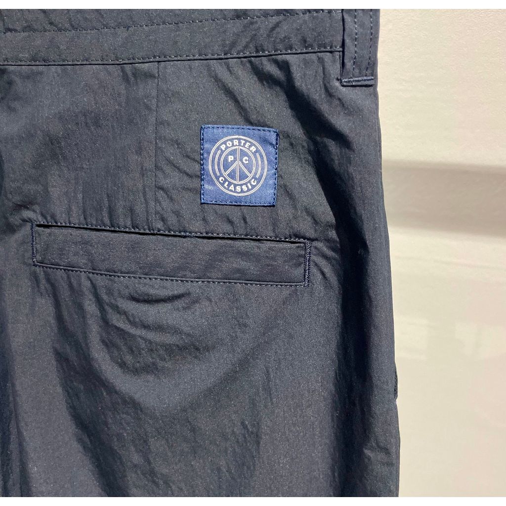 PORTER CLASSIC POPLIN WIDE LONG PANTS