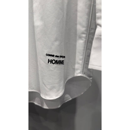 COMME des GARCONS HOMME 綿オックスフォード　ブラウス　ＨＯ―Ｂ００８―０５１（WHITE)