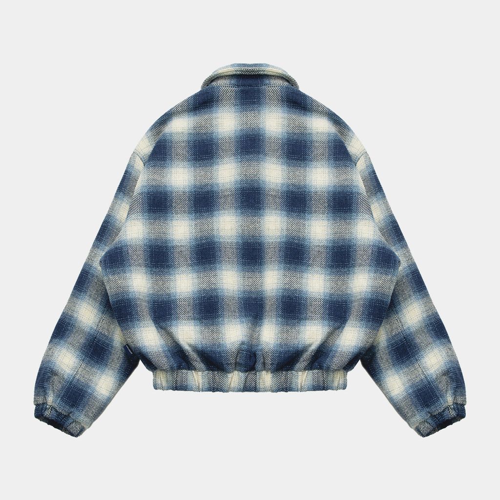 APPLEBUM OMBRE CHECK JACKET [NAVY/WHITE] / 2420615