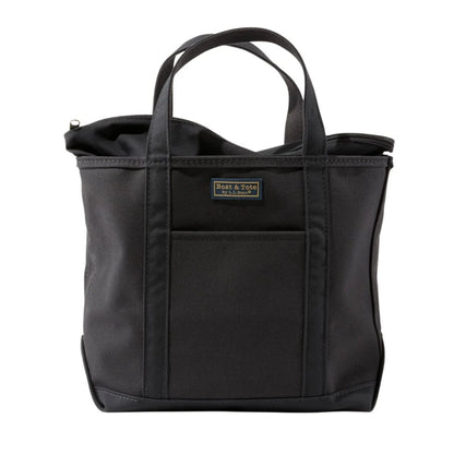 L.L.Bean Boat and Tote Zip-Top with Pocket(Black/Black)