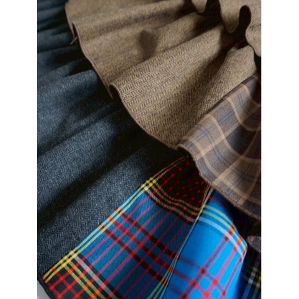 【予約商品】THOMAS MAGPIE	2254607 Herringbone ×Check