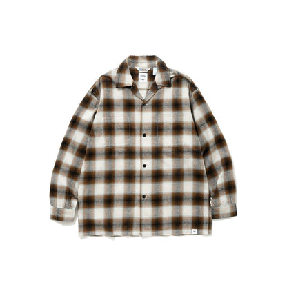 BEDWIN & THE HEARTBREAKERS FIVE BROTHER Ex. L/S CHECK SHIRT "VIN"