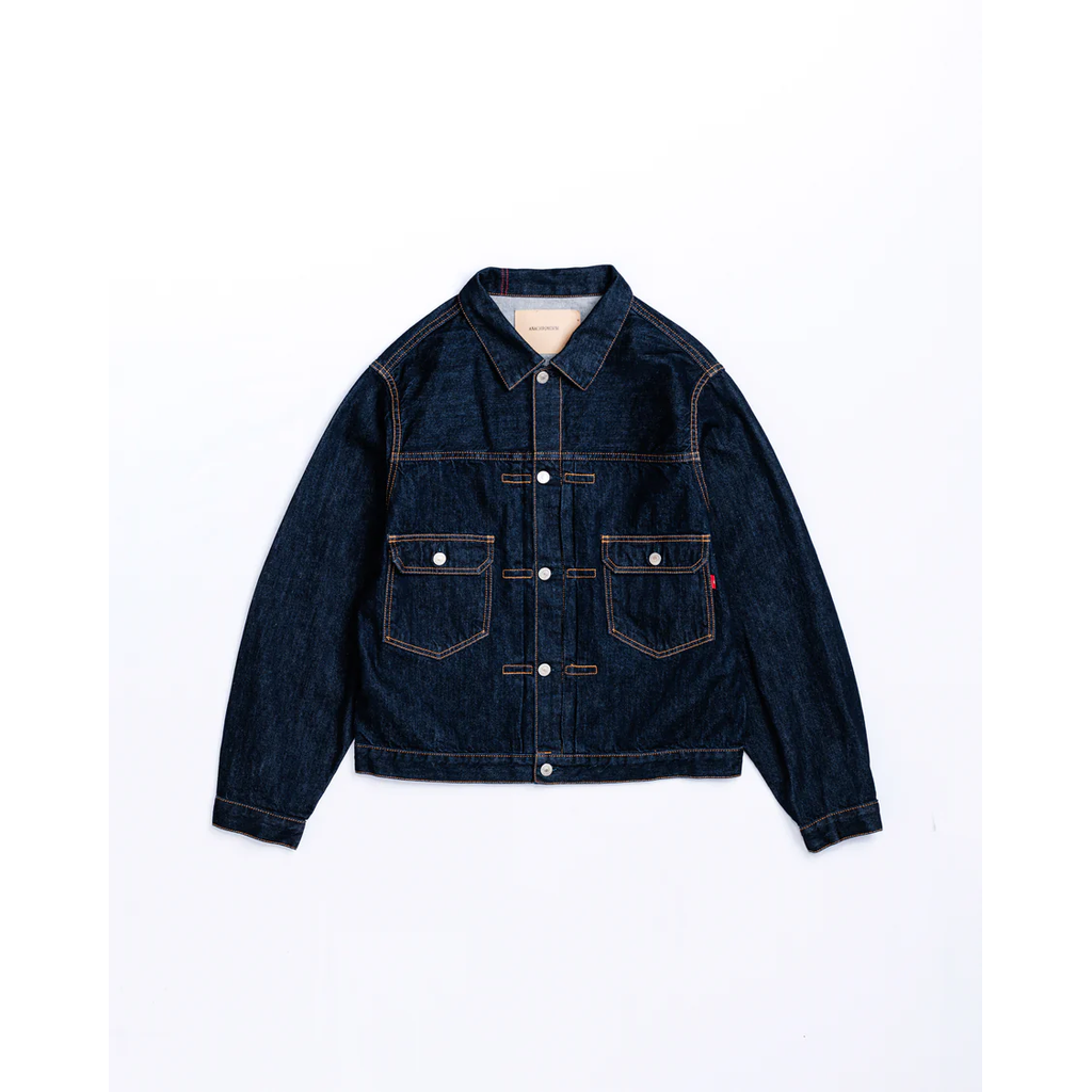 ANACHRONORM  DOUBLE POCKET DENIM JACKET INDIGO