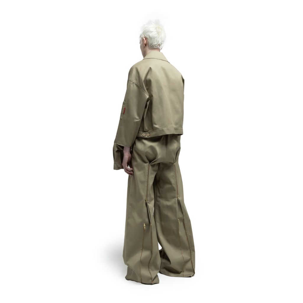 FUMITO GANRYU Red Label × Dickies Reverse Baggy Chino Pants