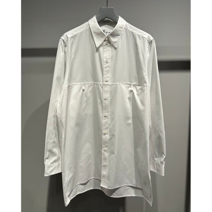 Y's for men 100/2 BROAD SHIRT WITH PANEL POCKET