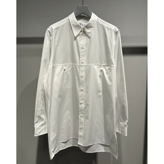 Y's for men 100/2 BROAD SHIRT WITH PANEL POCKET