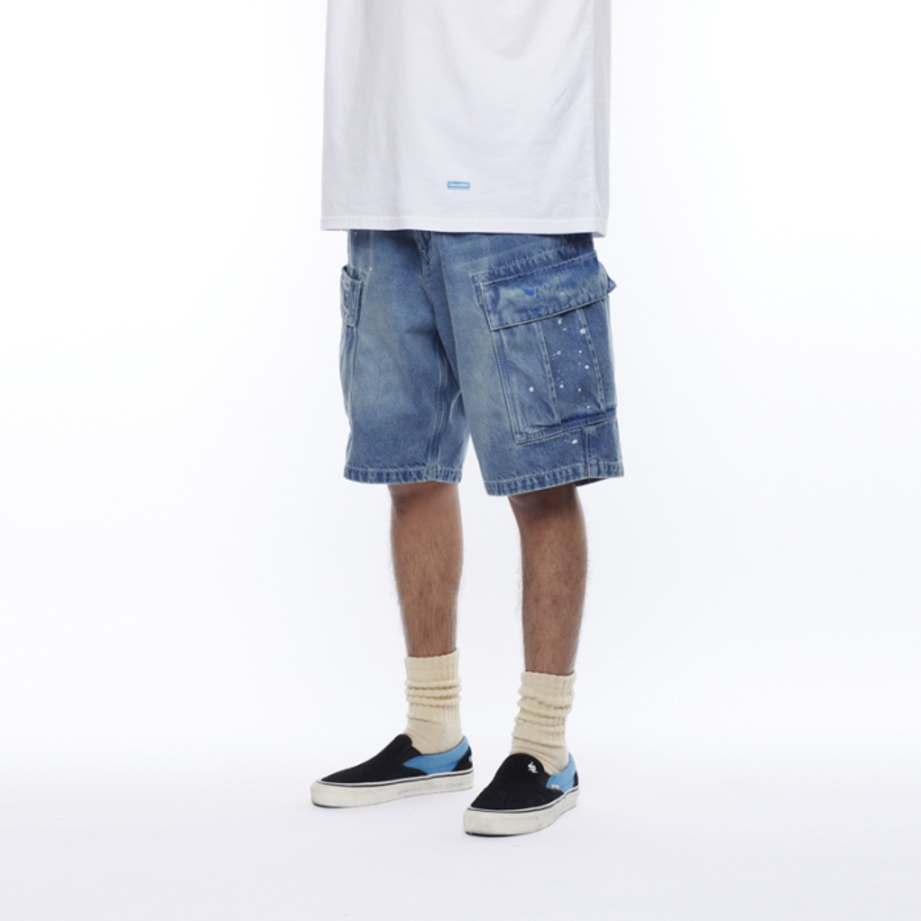 Liberaiders DENIM 6POCKET SHORTS