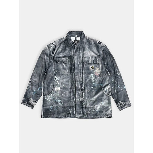 TALKING ABOUT THE ABSTRACTION PRINT COVERALL